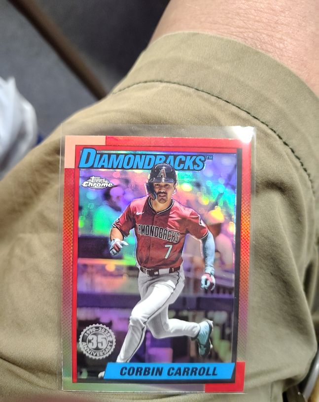2025 Topps Chrome Update #90CU-12 Corbin Carroll — front