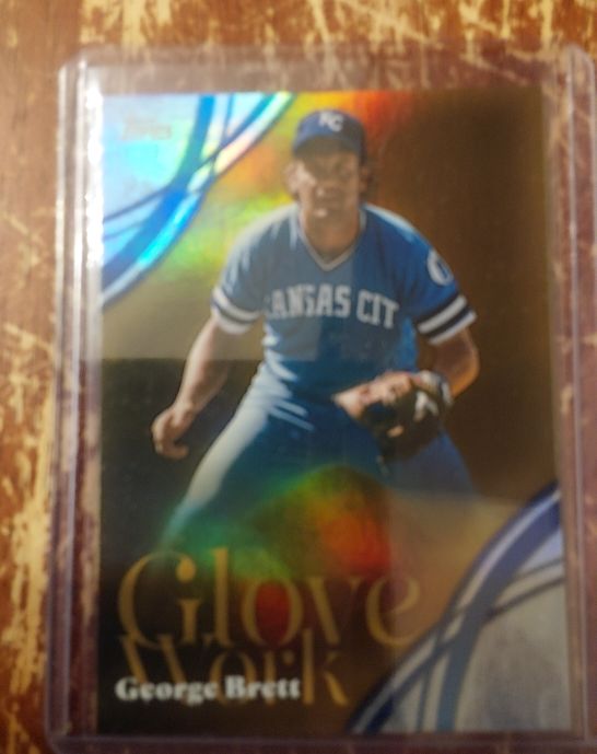 2026 Topps Series 2 #GW-2 George Brett Glove Work Insert — front