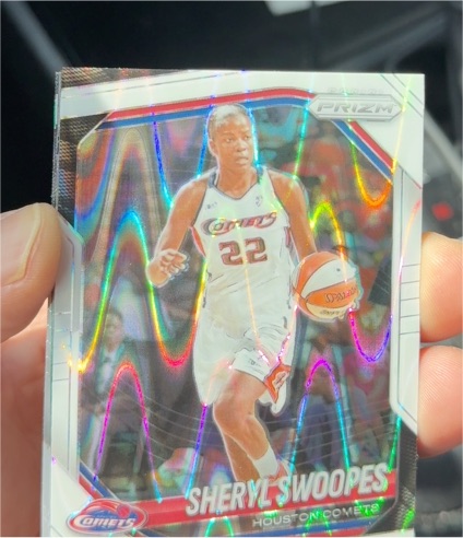 2025 Panini Prizm WNBA #21 Sheryl Swoopes — front