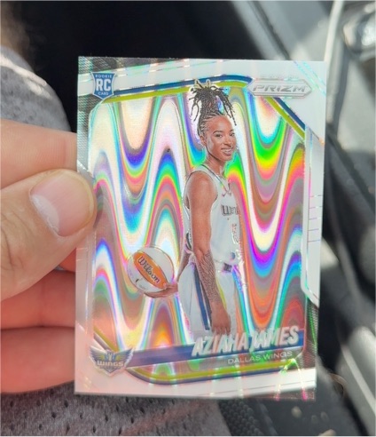 2025 Panini Prizm WNBA #141 Aziaha James — front