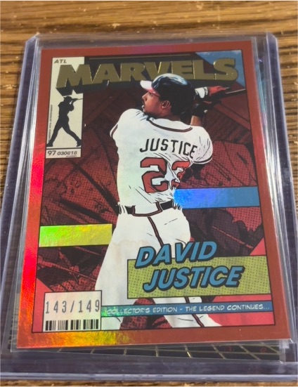 2026 Panini 90s Pop Culture Marvels #MV-DJ David Justice — front