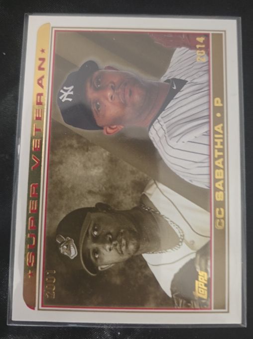 2014 Topps Super Veteran #SV-13 CC Sabathia — front