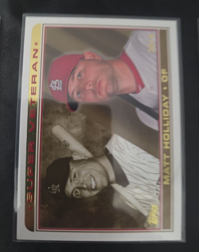 2014 Topps Super Veterans #SV-11 Matt Holliday — front