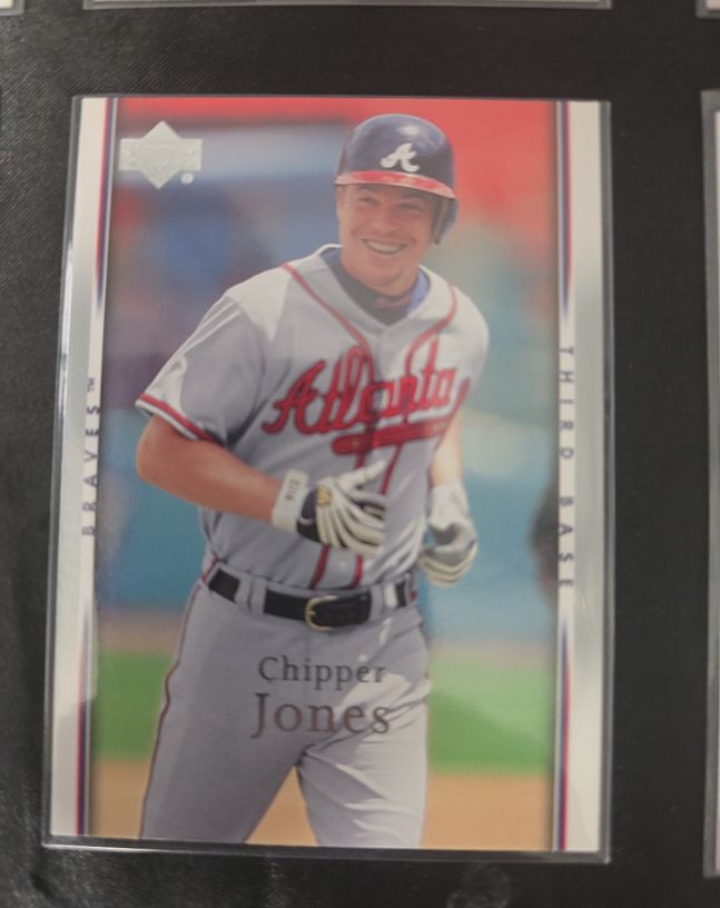 2007 Upper Deck #543 Chipper Jones — front