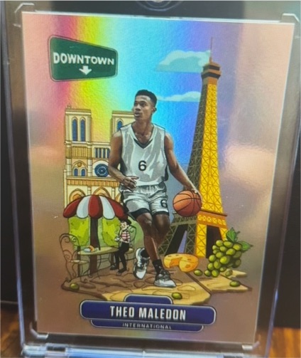 2020 Panini Downtown #D-10 Theo Maledon International — front