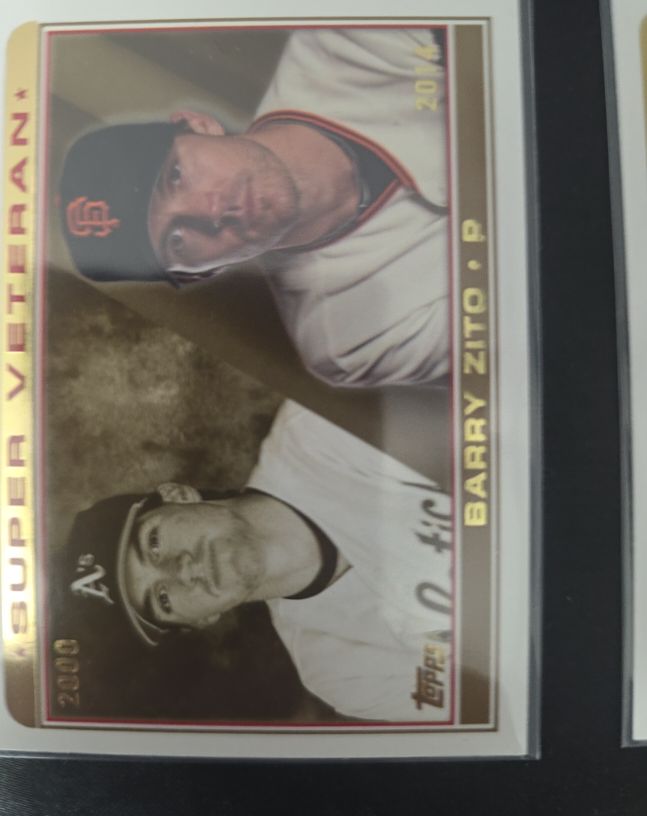 2014 Topps Super Veterans #SV-9 Barry Zito — front