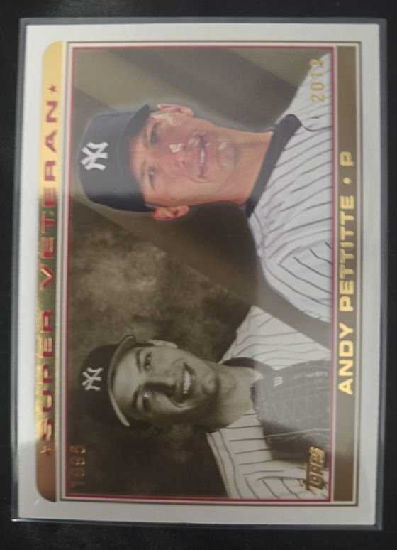2014 Topps #SV-10 Andy Pettitte Super Veteran — front