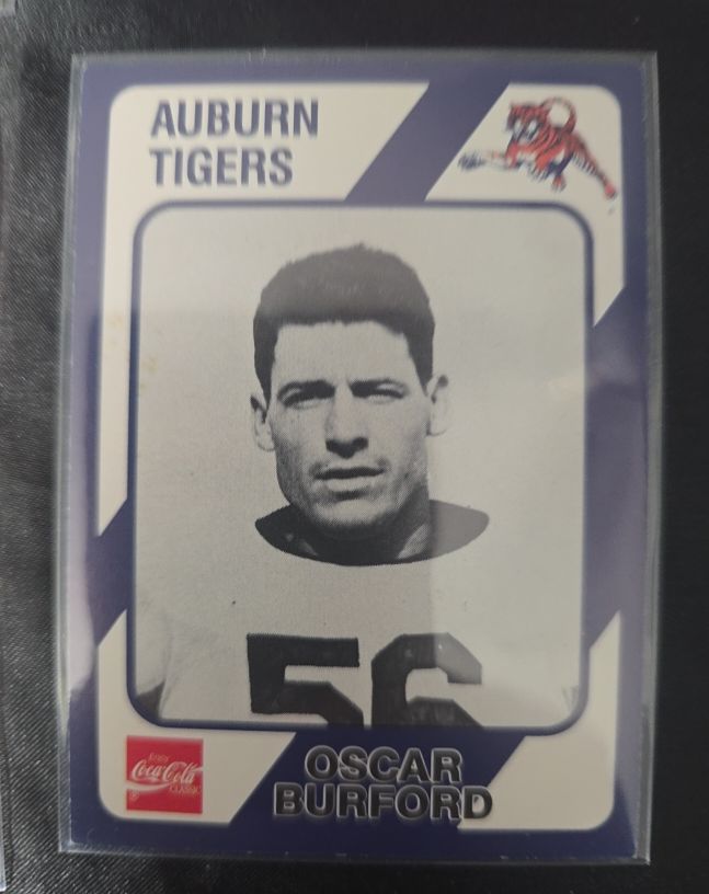1989 Collegiate Collection #425 Oscar Burford — front