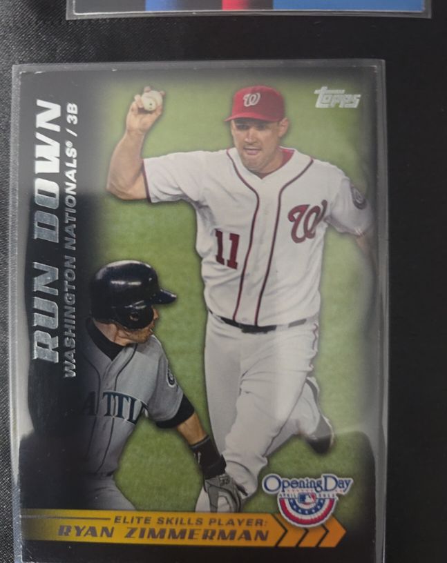 2012 Topps Opening Day #ES-21 Ryan Zimmerman — front