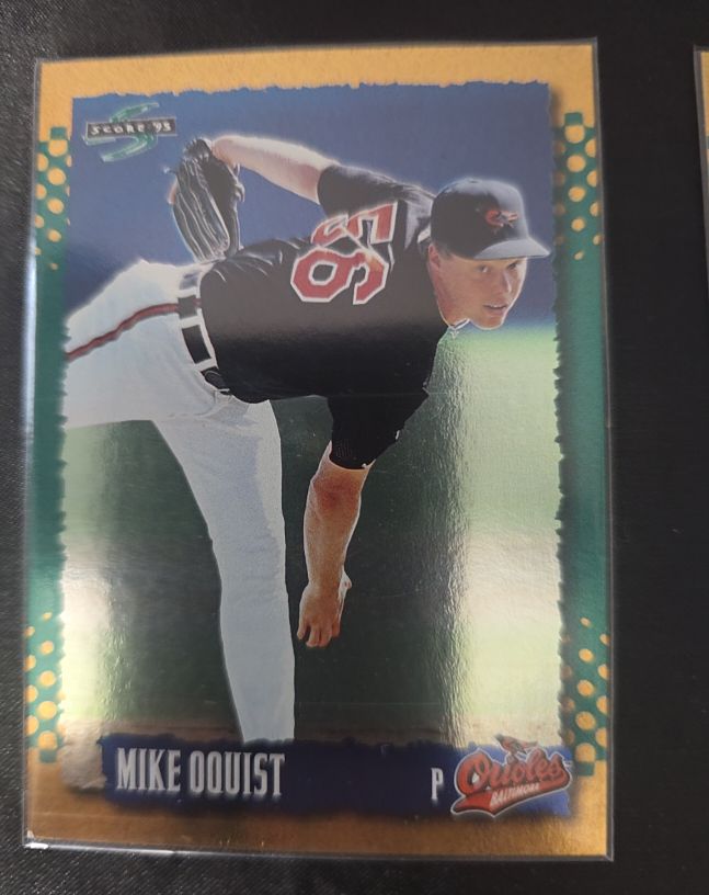 1995 Score #200 Mike Oquist — front