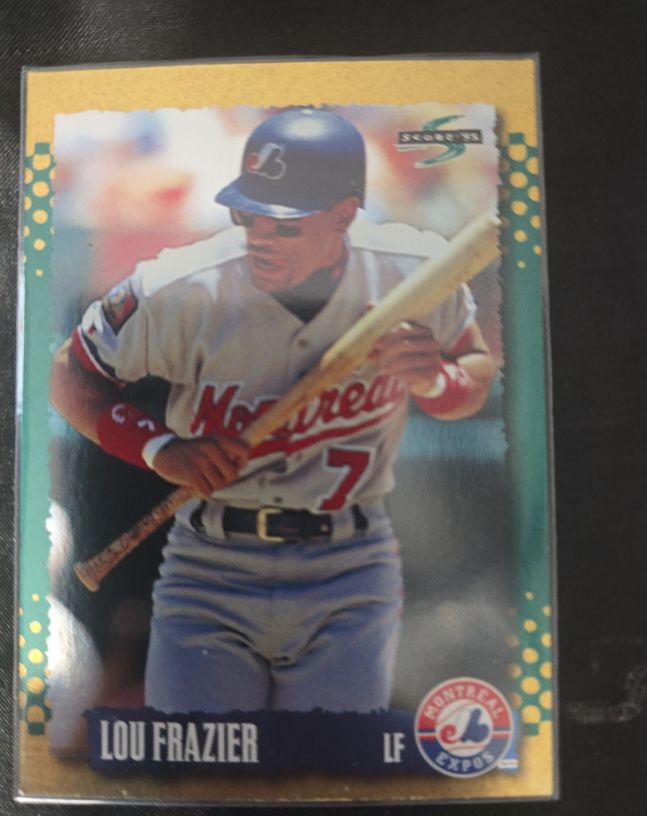 1995 Score Gold Rush #135 Lou Frazier — front