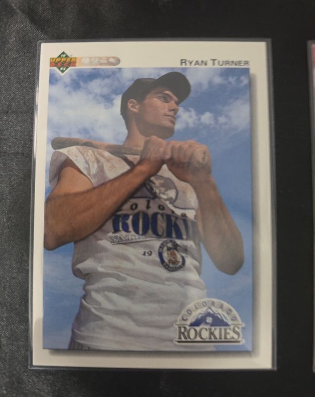 1992 Upper Deck #710 Ryan Turner — front