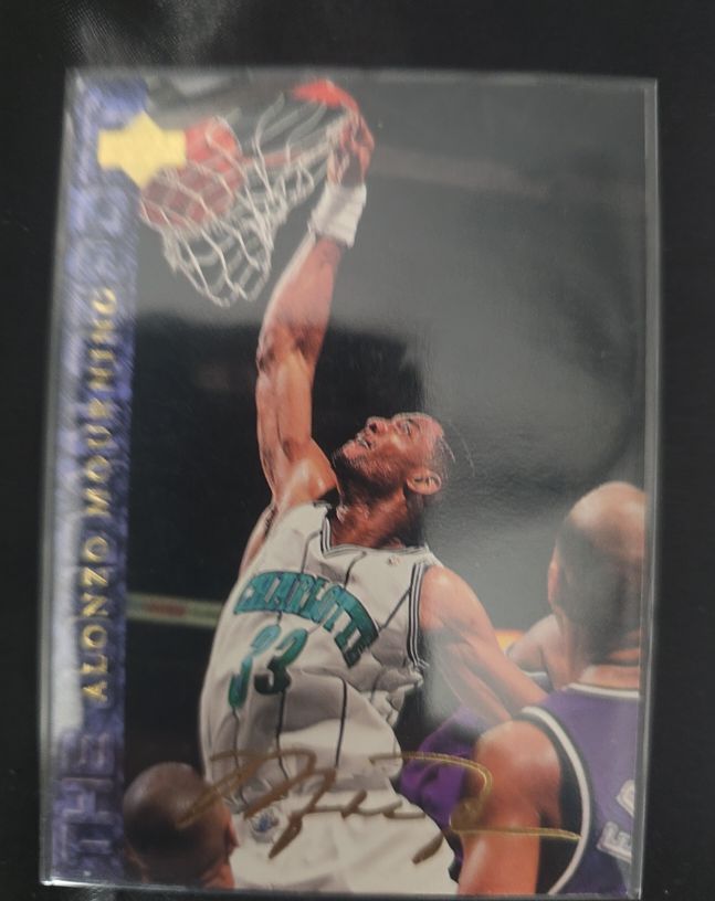 1994 Upper Deck USA Basketball The Jordan Report #47 Alonzo Mourning — front