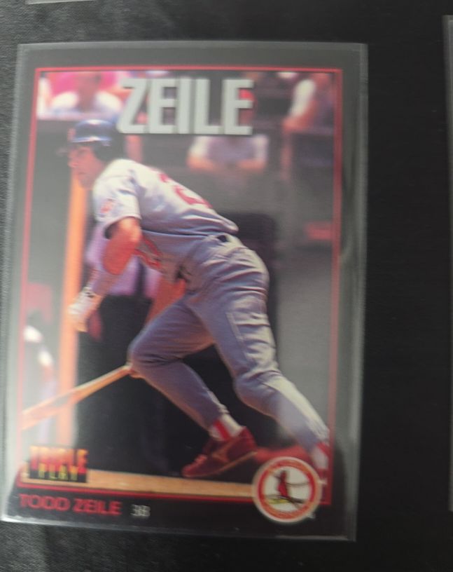 1993 Leaf Triple Play #24 Todd Zeile — front