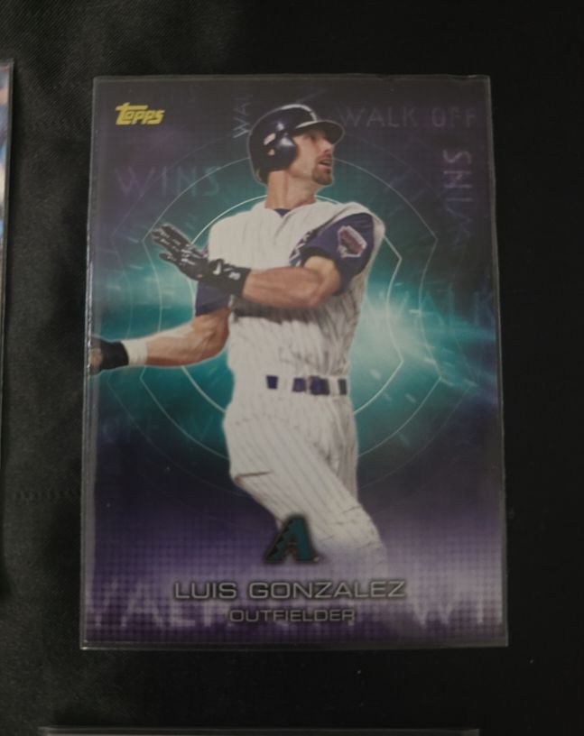2016 Topps Walk-Off Wins #WOW-1 Luis Gonzalez — front
