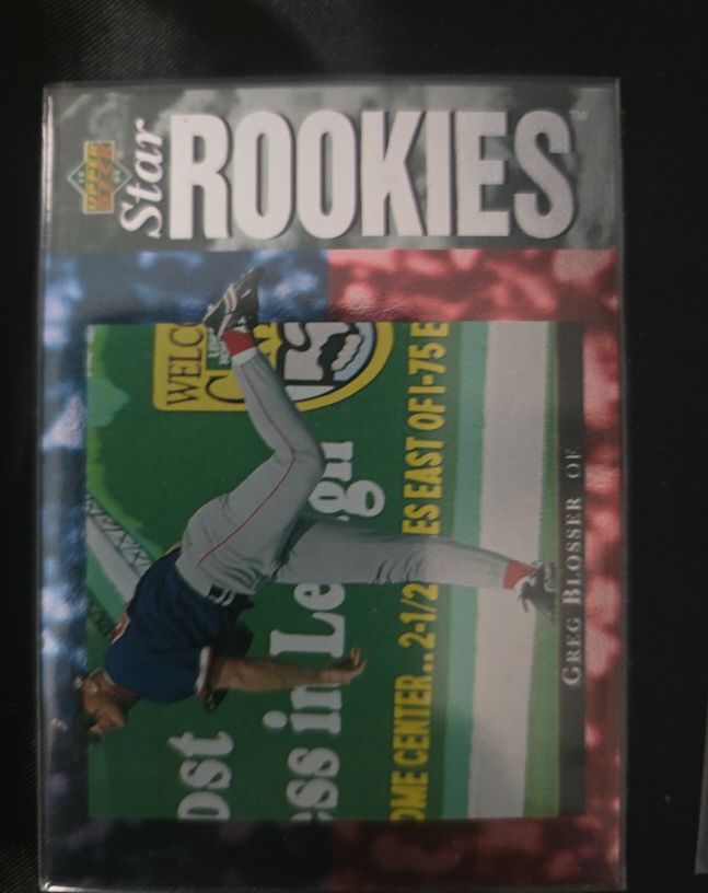 1994 Upper Deck Star Rookies #5 Greg Blosser — front