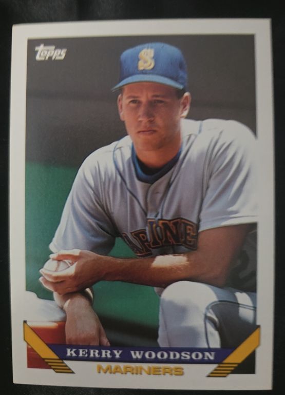 1993 Topps #539 Kerry Woodson Seattle Mariners — front