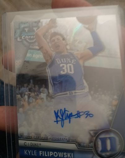 2023-24 Bowman Chrome University #23 Kyle Filipowski — front