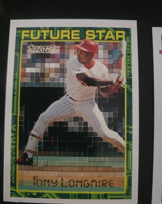 1994 Topps #28 Tony Longmire Future Star Philadelphia Phillies — front