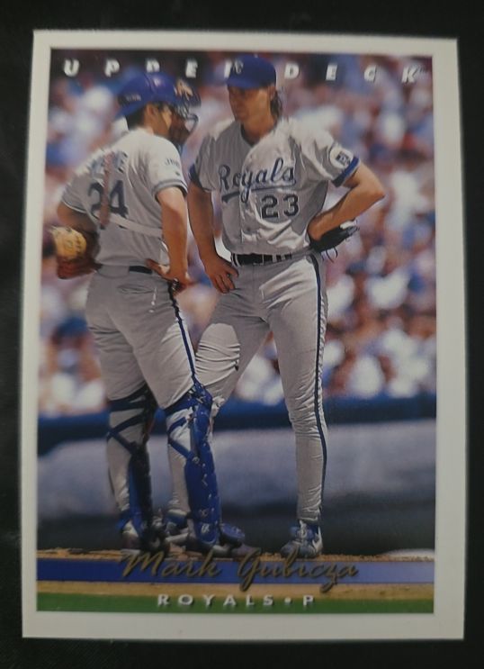 1993 Upper Deck #85 Mark Gubicza — front