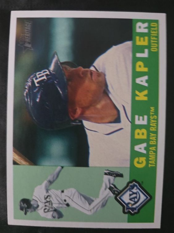 2009 Topps Heritage #574 Gabe Kapler — front