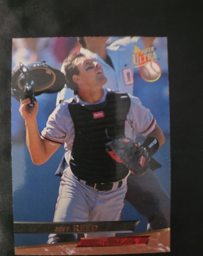 1993 Fleer Ultra #488 Jeff Reed — front