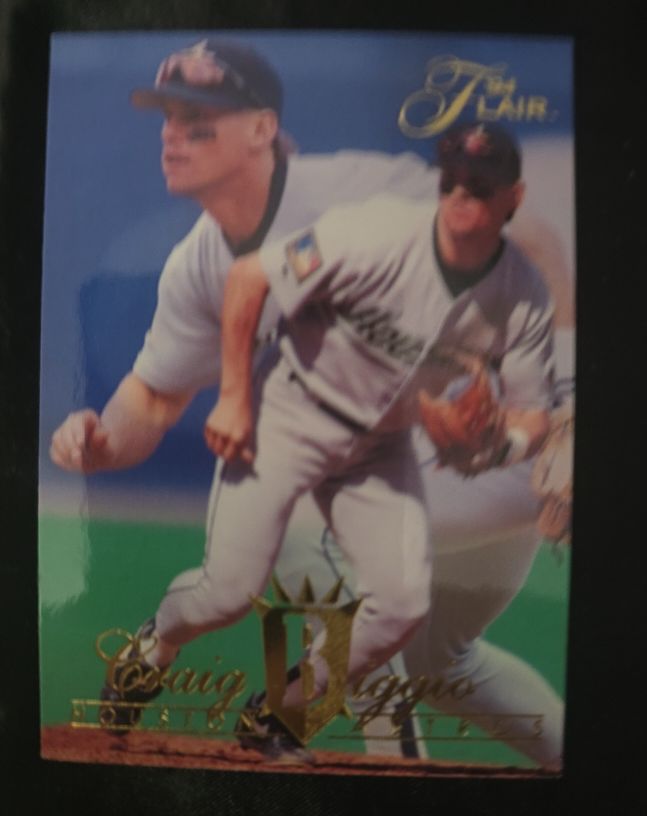 1994 Fleer Flair #386 Craig Biggio Houston Astros — front