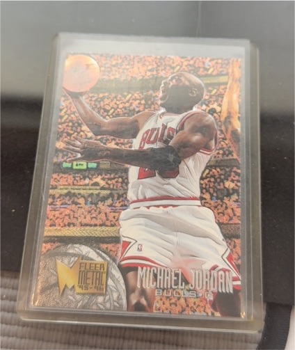 1995-96 Fleer Metal #13 Michael Jordan — front