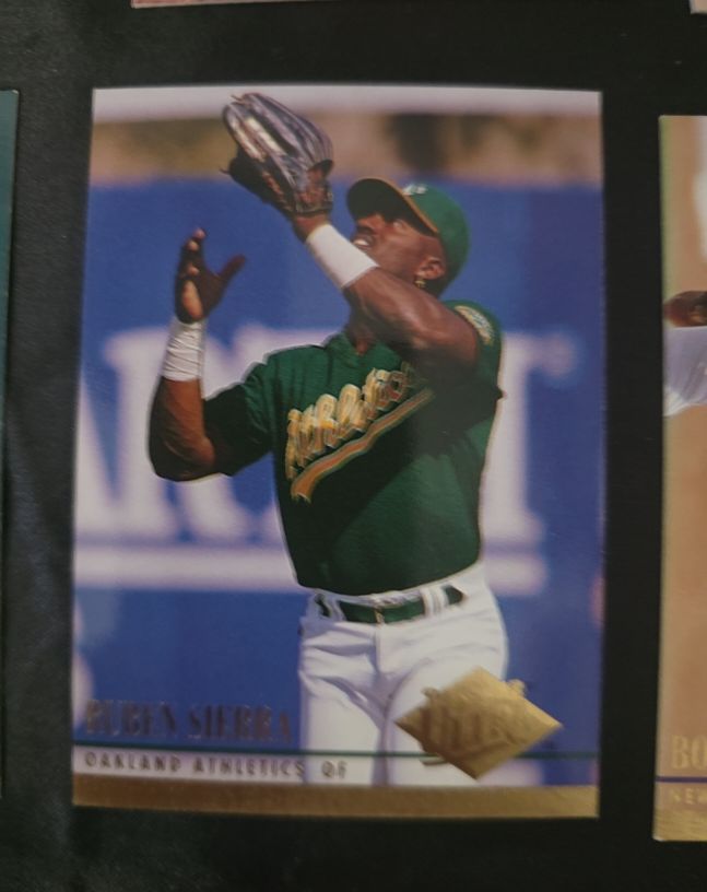 1994 Fleer Ultra #411 Ruben Sierra — front