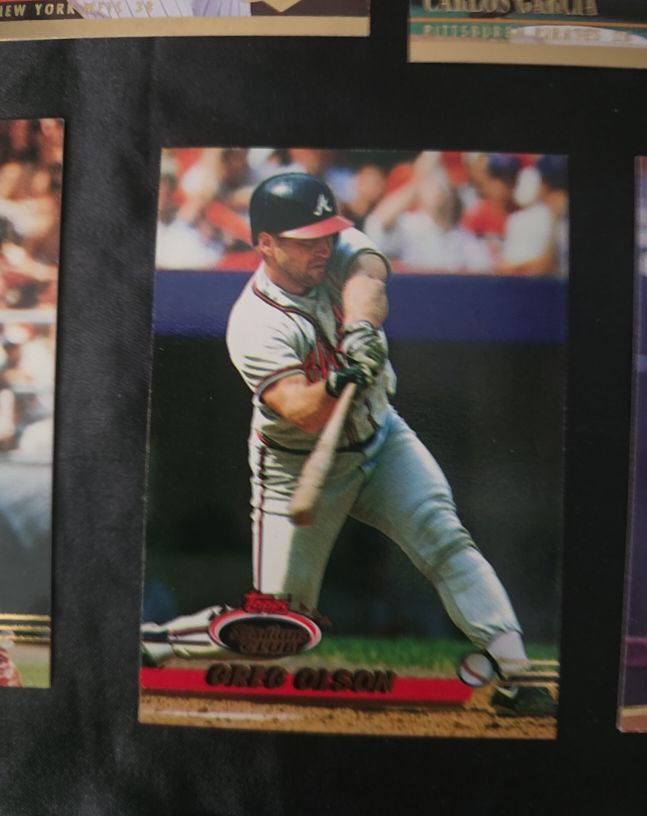 1993 Topps Stadium Club #450 Greg Olson — front