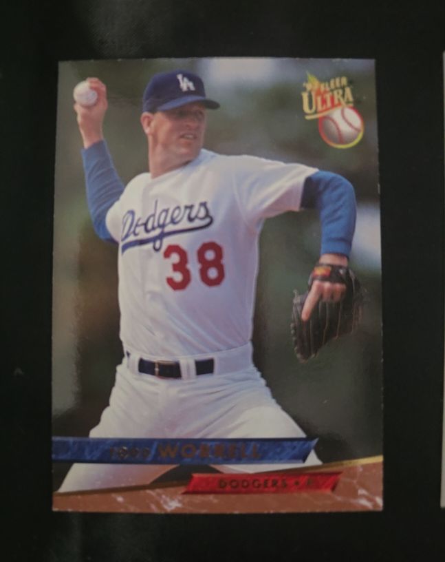 1994 Fleer Ultra #221 Todd Worrell — front