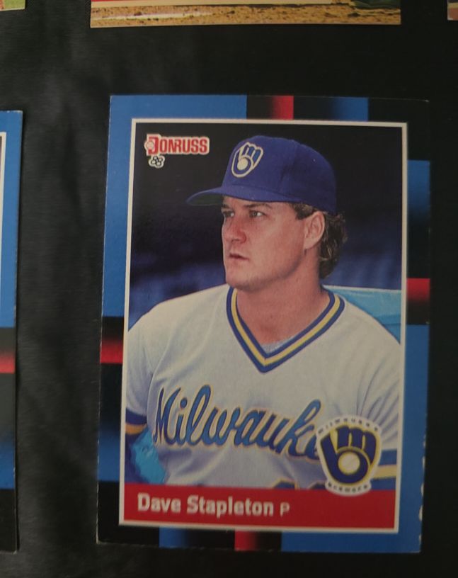 1988 Donruss #521 Dave Stapleton — front
