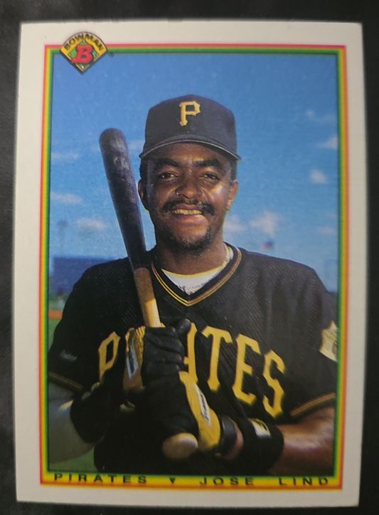 1990 Bowman #170 Jose Lind — front