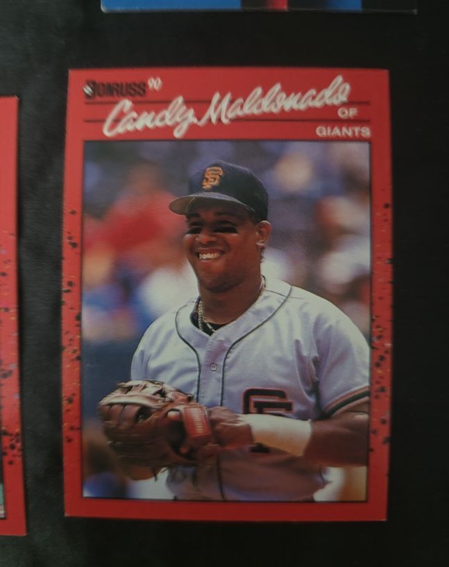 1990 Donruss #611 Candy Maldonado — front