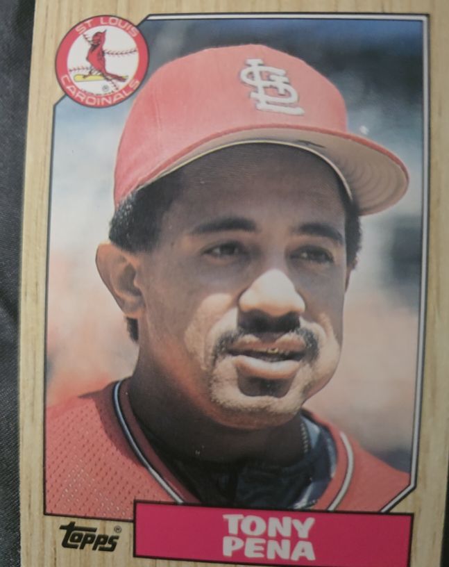 1987 Topps Traded #95T Tony Pena — front
