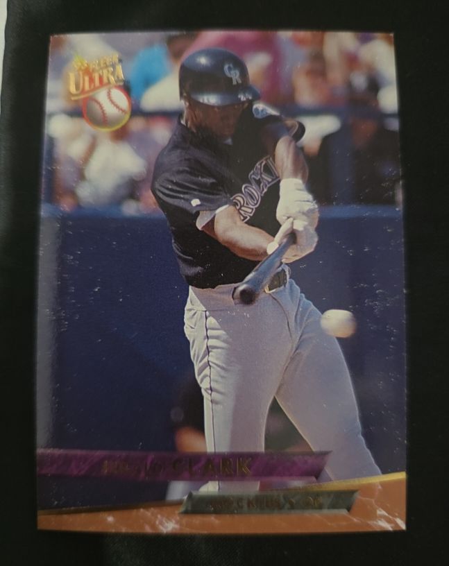 1993 Fleer Ultra #345 Jerald Clark — front