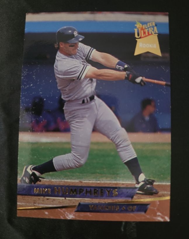 1993 Fleer Ultra #595 Mike Humphreys — front