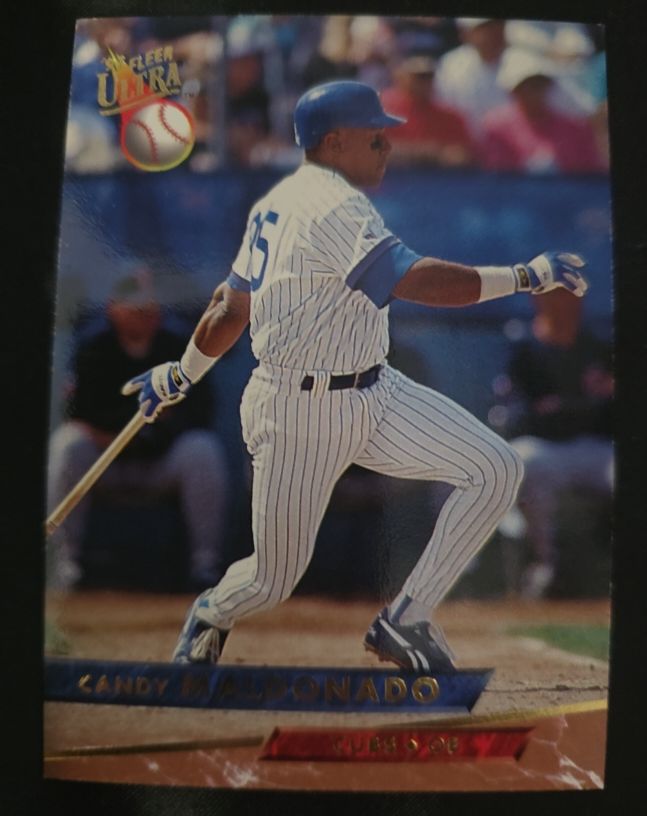 1993 Fleer Ultra #316 Candy Maldonado — front