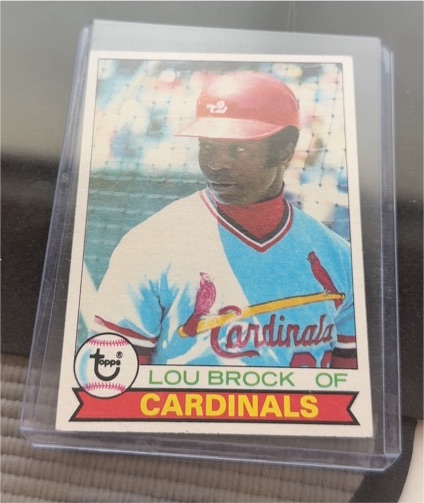 1979 Topps #665 Lou Brock — front