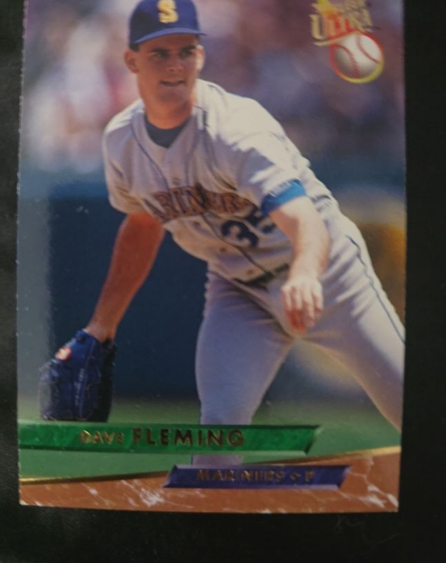 1993 Fleer Ultra #268 Dave Fleming Seattle Mariners — front