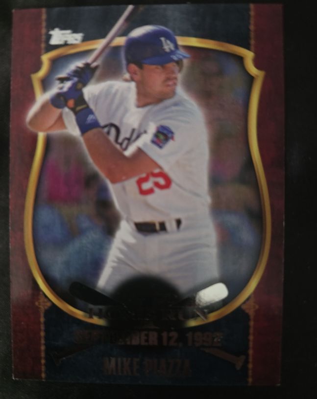 2015 Topps First Home Run Series One #FHR-37 Mike Piazza — front