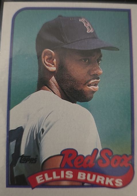 1989 Topps #785 Ellis Burks — front
