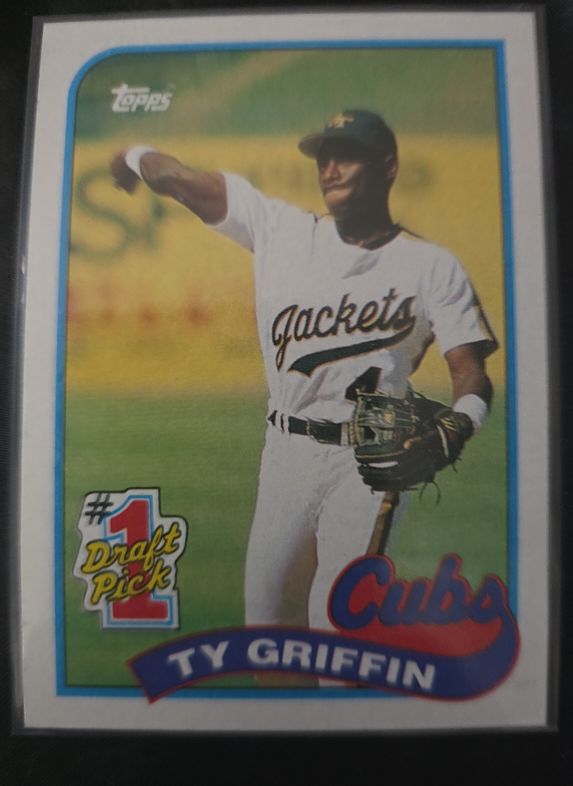 1989 Topps #713 Ty Griffin — front