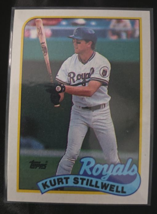 1989 Topps #596 Kurt Stillwell — front
