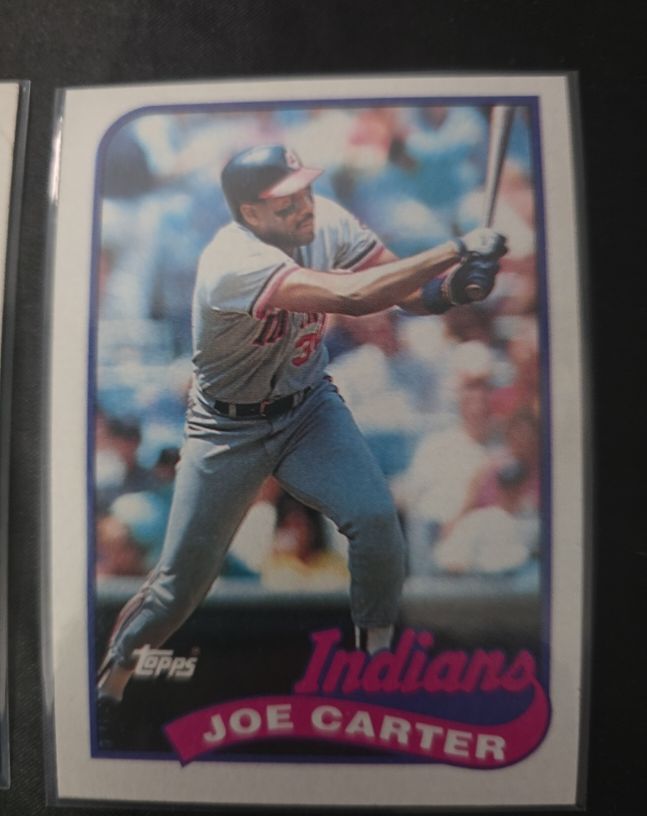 1989 Topps #420 Joe Carter — front