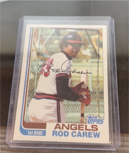 1982 Topps #500 Rod Carew — front