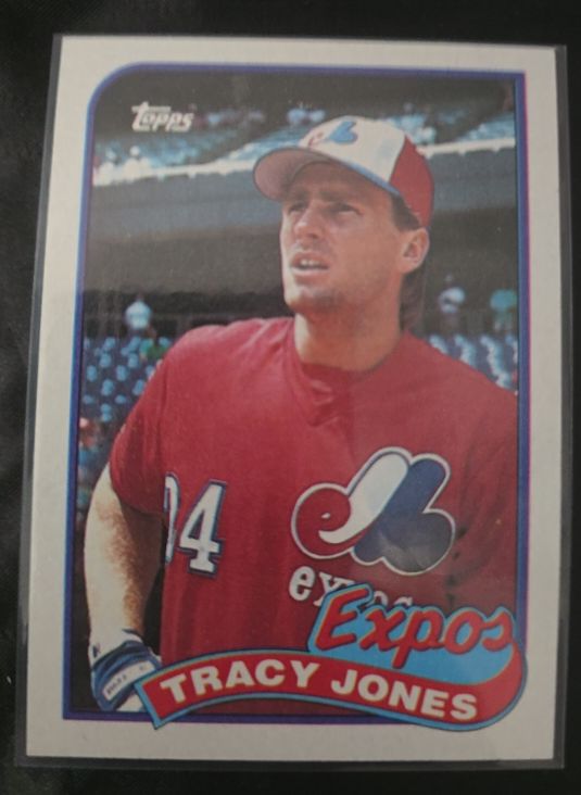 1989 Topps #373 Tracy Jones — front