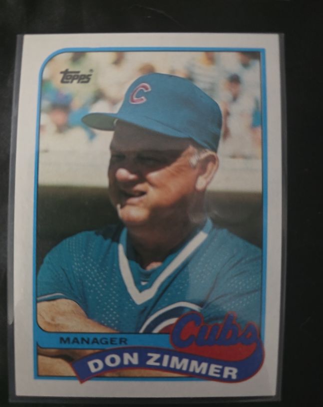 1989 Topps #134 Don Zimmer — front