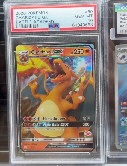 2020 Pokemon Battle Academy #60 Charizard GX — front