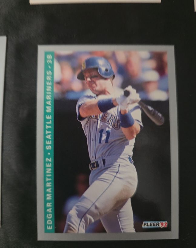 1993 Fleer #309 Edgar Martinez — front